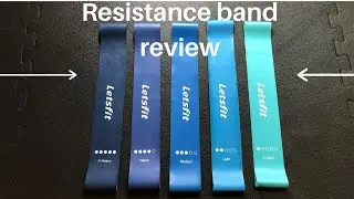 Resistance Band Review - Letsfit Resistance Loop Bands