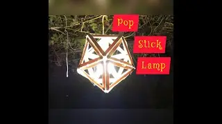 Pop stick lamp