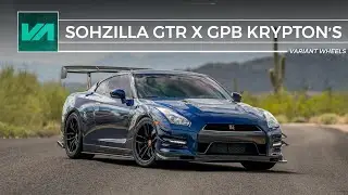 Sohzilla Nissan GTR // Variant Wheels // GPB Kryptons
