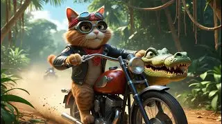 AI generated Cat and alligator shorts...! Kwazy facts