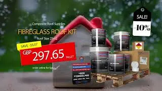 Fibreglass Roofing Kit | Winter ad