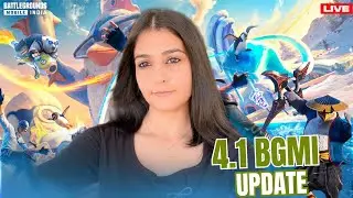 BGMI 4.1 LIVE 😱 Fish Rocket Launcher + Penguin Town Fun ❄️ #bgmi  #girlgamer #livegaming