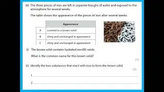 Paper 1C June 2017 -  IGCSE Chemistry Edexcel -  Dr  Hanaa Assil