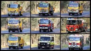 QFRS | Large Response - 40AC Grass Fire