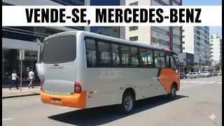 MICROÔNIBUS NEOBUS THUNDER, CHASSIS MERCEDES-BENZ À VENDA.