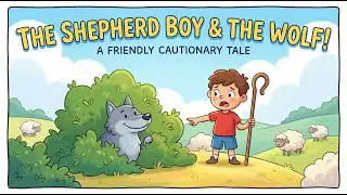 The Boy Who Cried Wolf 🐺 | Kids Story About Honesty & Trust
