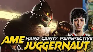 7.37D - Crazy Play Ame Juggernaut Hard Carrt - Dota 2 Pro Gameplay #ame #juggernaut