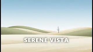 Rolling Hills and Cracked Earth Landscape