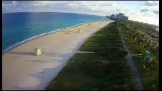HaulOver Beach Fl - Aerial Drone
