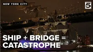 Here's what happened with the Mexican navy ship that crashed into the Brooklyn Bridge