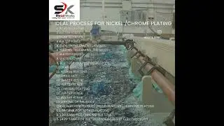 Process for nickel and chrome plating
