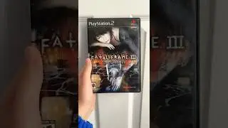 showcasing my copy of Fatal Frame III: The Tormented for PS2!!! #survivalhorrorgaming #fatalframe