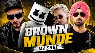 Brown Munde Mashup | Brown Munde x Satisfya x Friends x GOAT|  DJ SRI Mashup | Latest Punjabi Mashup