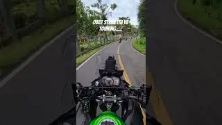 obat stres paling ampuh ya touring 😃 #versys250 #ciwidey