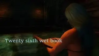 Skyrim: Reading books in the tub Frostfall