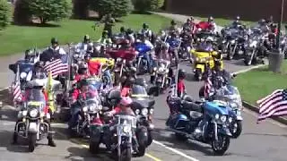 BIKERS ESCORT HOMETOWN FALLEN WARRIOR (Part 1 of 2)