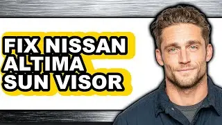 How to Fix Nissan Altima Sun Visor (easy Method)