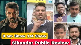 Sikandar Movie Public Review First Day Second Show Movie Time, Hub Mall