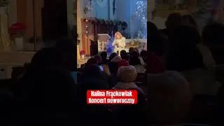 Noworoczny koncert - Halina Frąckowiak w Zambrowie #zambrow #frackowiak #shorts