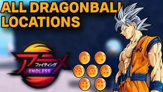 ALL Dragon Ball Locations REVEALED 👀 | Anime Fighting Simulator: Endless