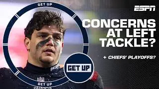 Do the Patriots need to MOVE Will Campbell from left tackle? 🤯 | Get Up