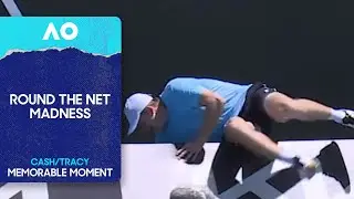 Cash Hits A Winner Round the Post | Australian Open 2026