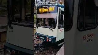 U-Bahn Station: the subway 18 from Bonn main station 4k live