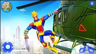 Claw Robot Hero City Rescue mission |  become futuristic claw hero  rescue - android gameplay