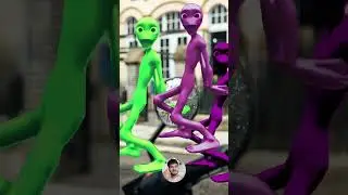 Funny alien dance dame tu cosita | Part - 843 | #funny #alien #aliendance #color #crazzyalienz