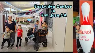 Round 1 Arcade inside Eastridge Center in San Jose,CA Our Day #sanjosecalifornia #arcade 
