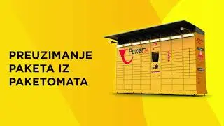 Kako preuzeti paket iz paketomata