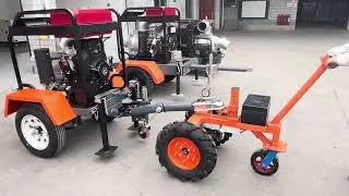 Portable mobile trailer water pump