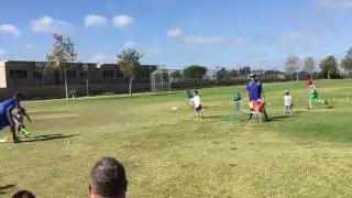 Max hits off the pitching machine