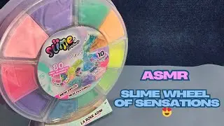 [ASMR] Satisfying Unboxing of the Ultimate Slime Wheel Of Sensations! #asmr #toyreview