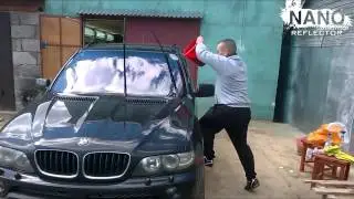 NANOREFLECTOR против грязи, наглядный эффект