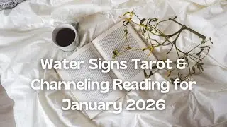 ASMR Tarot Reading for Water Signs | January 2026 Guidance & Spirit Messages