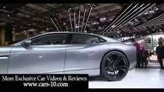 Lamborghini Estoque 4 door sedan Paris Auto Show 2008