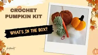 Crochet: Aldi PUMPKIN Kit | What's in the Box | To be Cont'd | Planetcrochet