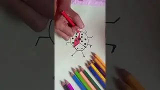 How to draw a easy bug 🐞/easy bug draw#stepbystep#draw#by#Arhamcoolcrafts
