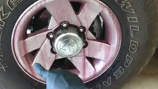 Mágica para limpar as rodas do seu carro