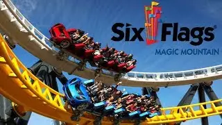 Six Flags Magic Mountain Day One Vlog January 2020