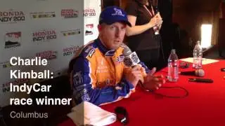 Charlie Kimball wins first IndyCar race