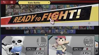 LEVEL 9 CPU BATTLE! (SANS VS. NESS)...No Seriously, This is Possible Now