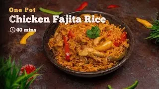 Simplify Dinner with One Pot Chicken Fajita Rice | One Pot Recipes | Weeknight Dinners | Cookd