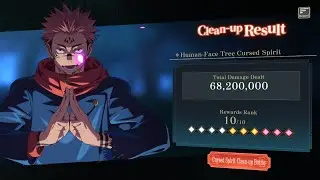 【JJKPP】 Clean-up battle: Human-Face Tree Cursed Spirit 10/10