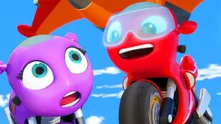 Ricky Zoom Full Episode 1x11 | Ricky Blows Away the Competition | Rescue Bikes | Cartoons for Kids