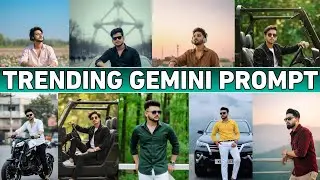Unlimited Gemini Prompt Trick | Best AI Prompt for Ultra Realistic Male Portraits....#geminiai#video