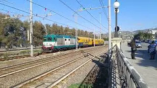 Treno Locomotore D445+Carri Soccorso 