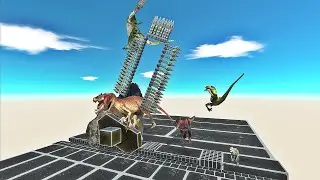 CAN YOU FEED VELOCIRAPTORS ? | MINI GAME | Animal Revolt Battle Simulator ARBS