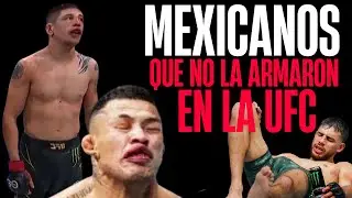 MEXICANOS QUE NO FUERON EXITOSOS EN LA UFC